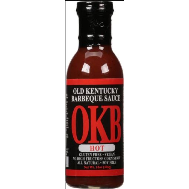 Hot Bbq Sauce, 14 oz