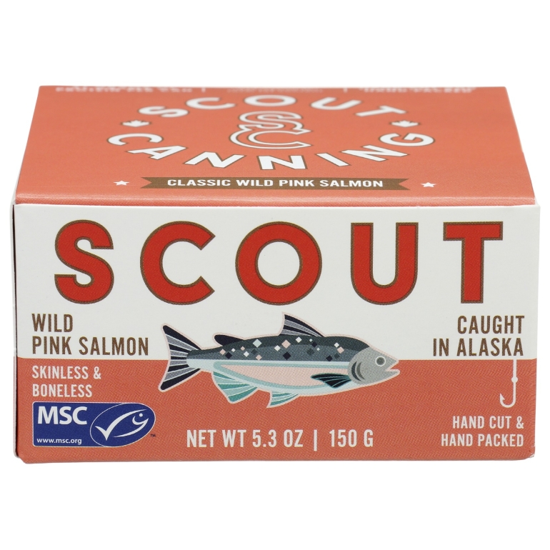 Wild Pink Salmon, 5.3 oz