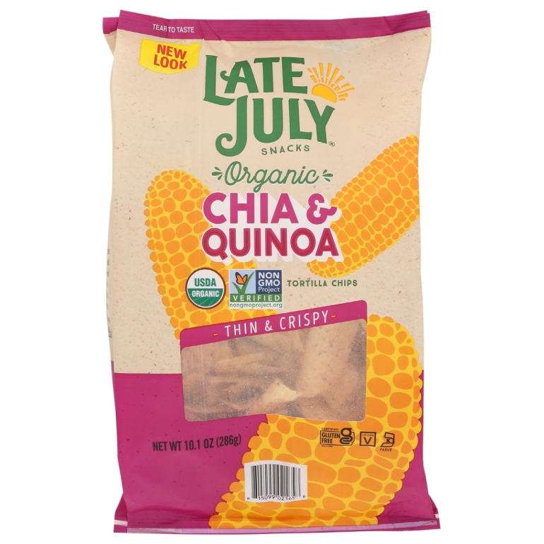 Chip Tort Chia N Quinoa, 10.1 OZ