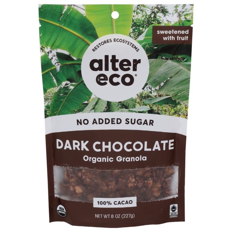 Dark Chocolate Organic Granola, 8 oz