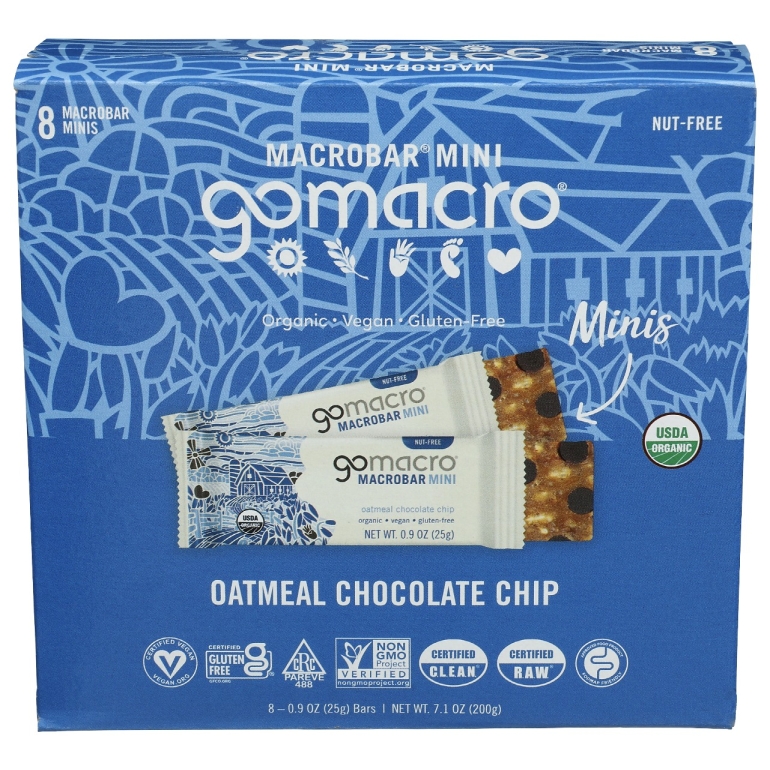 Oatmeal Chocolate Chip 8Pk, 7.2 oz