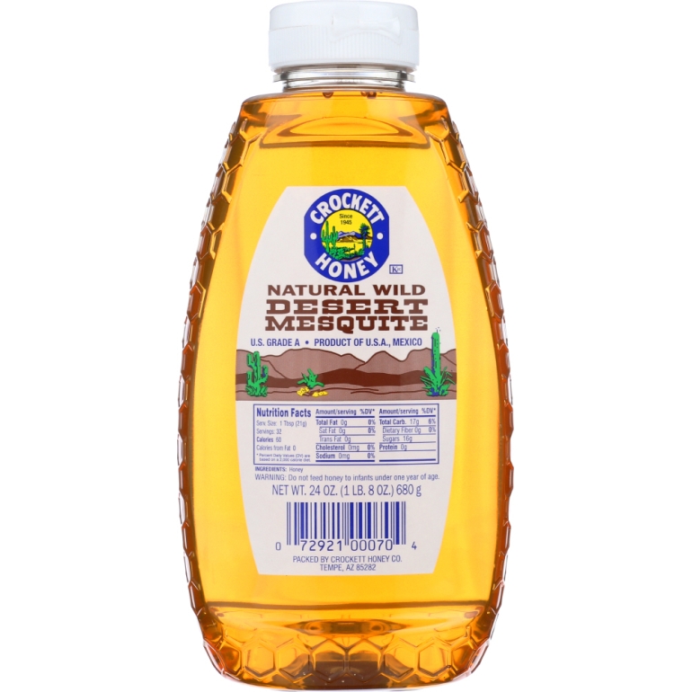 Honey Desert Mesquite Squeeze, 24 oz