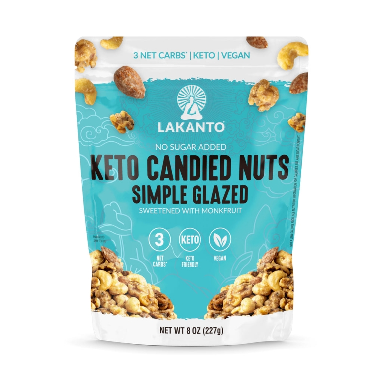 Nuts Candied Simple Glzd, 8 oz