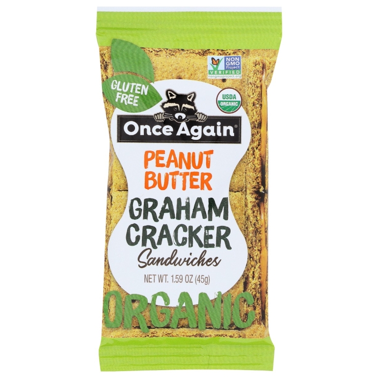 Cracker Graham Sndwch Pb, 2 oz