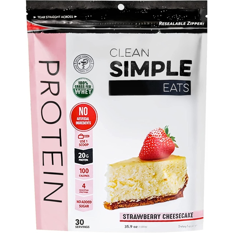 Protein Pwder Strawberry, 36 oz