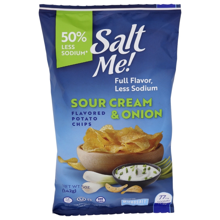 Sour Cream Onion Potato Chips, 5 oz