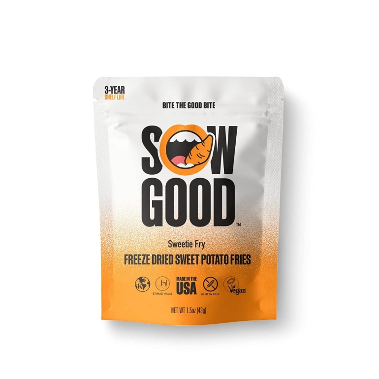 Freeze Dried Sweet Potato Fries, 1.5 oz