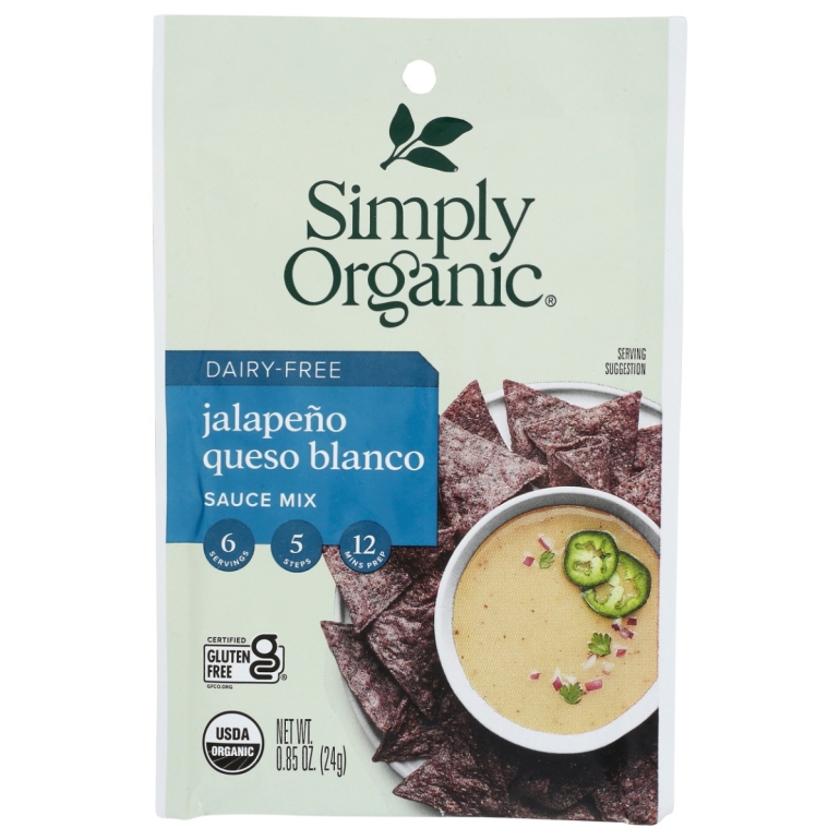 Dairy Free Jalapeño Queso Blanco Sauce Mix, 0.85 oz