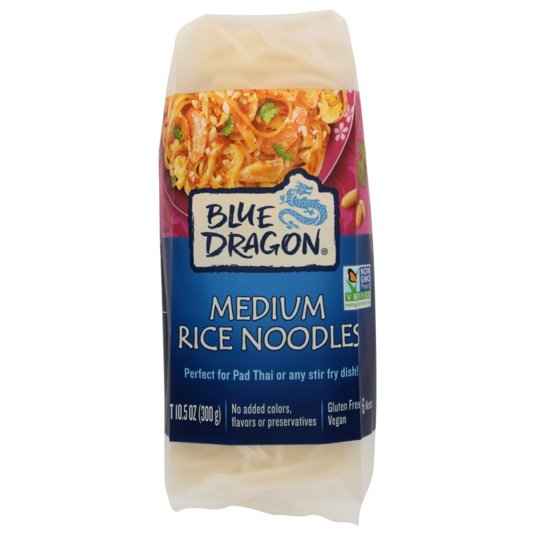 Rice Noodle Medium, 10.58 OZ