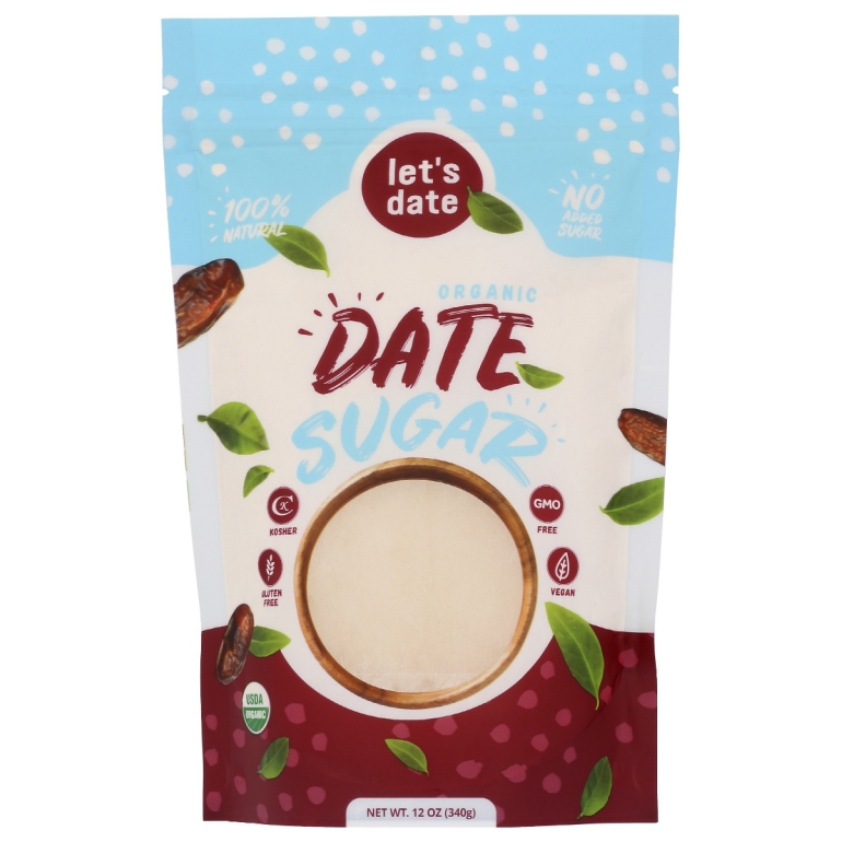 Organic Date Sugar, 12 oz