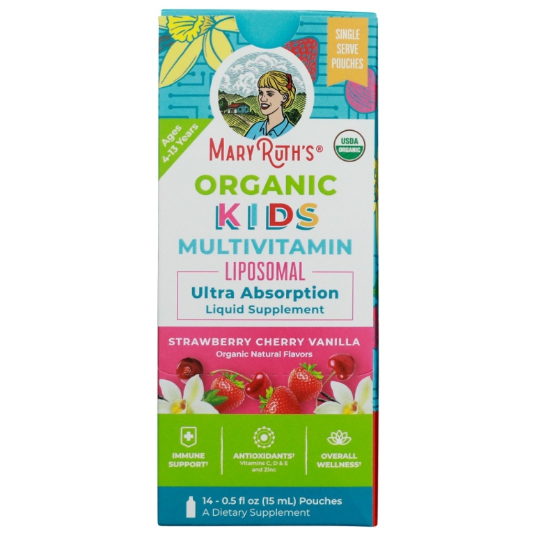 Kids Multivitamin Liposomal Box Strawberry Cherry Vanilla, 210 ml