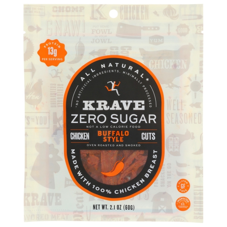 Jerky Buffalo Zero Sugar, 2.1 OZ