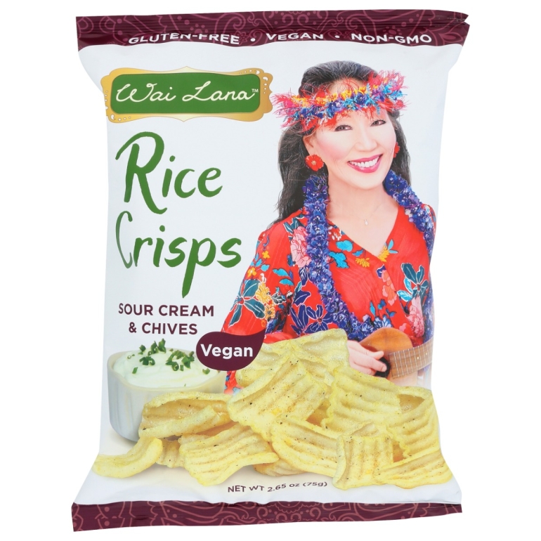 Rice Crisps Sour Cream Chives, 2.65 oz