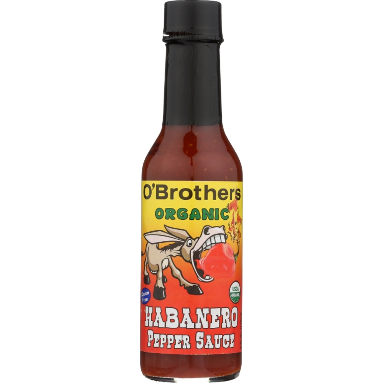 Hot Habanero Pepper Sauce, 5 oz