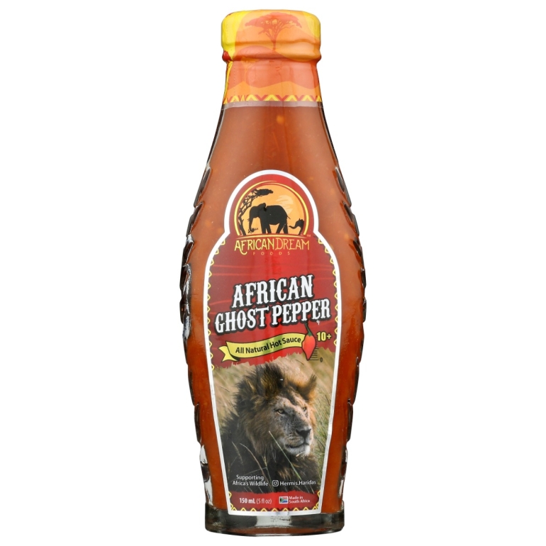 African Ghost Pepper Sauce, 5 fo