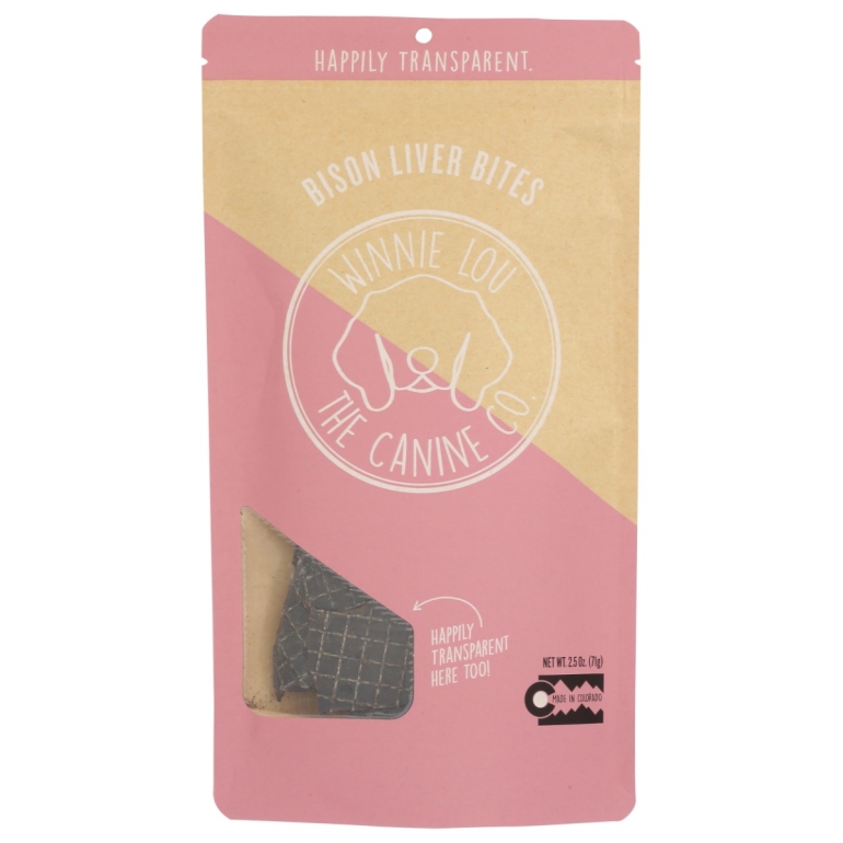 Liver Bison Bites, 2.5 OZ