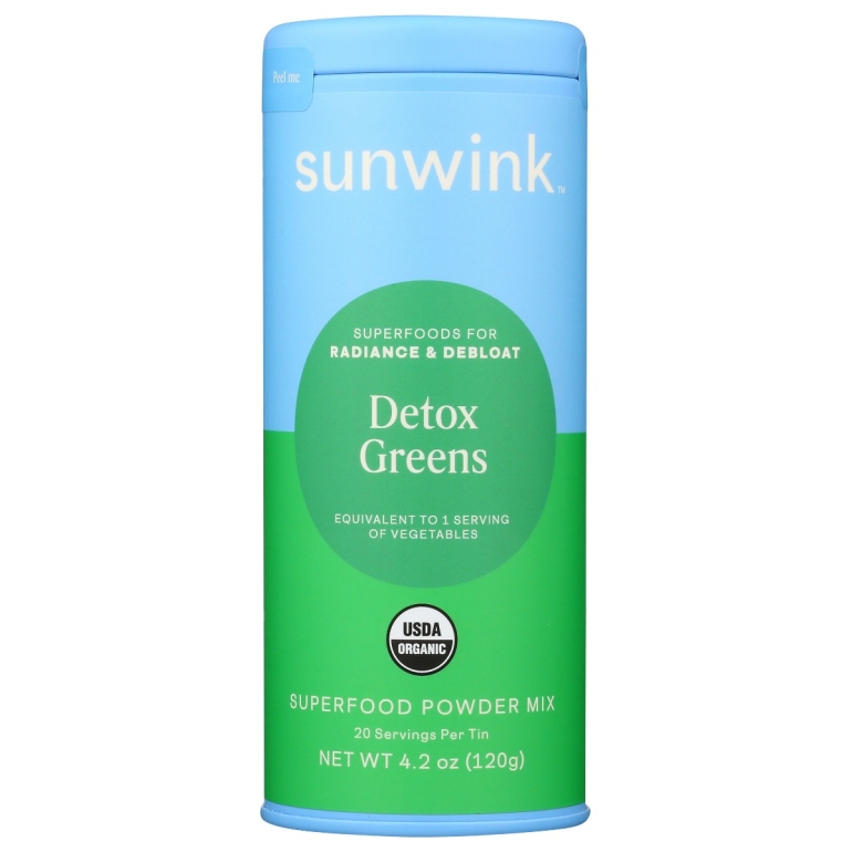 Super Food Powder Detox Greens, 4.2 oz