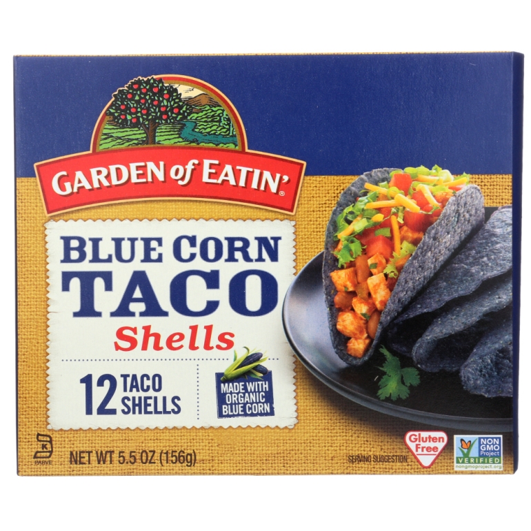 Blue Corn Taco Shells, 5.5 oz