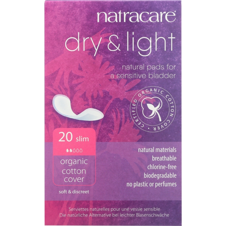 Pads Incontinence Dry & Light, 20 pc