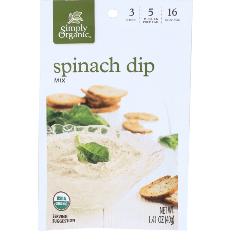 Organic Spinach Dip Mix, 1.41 oz