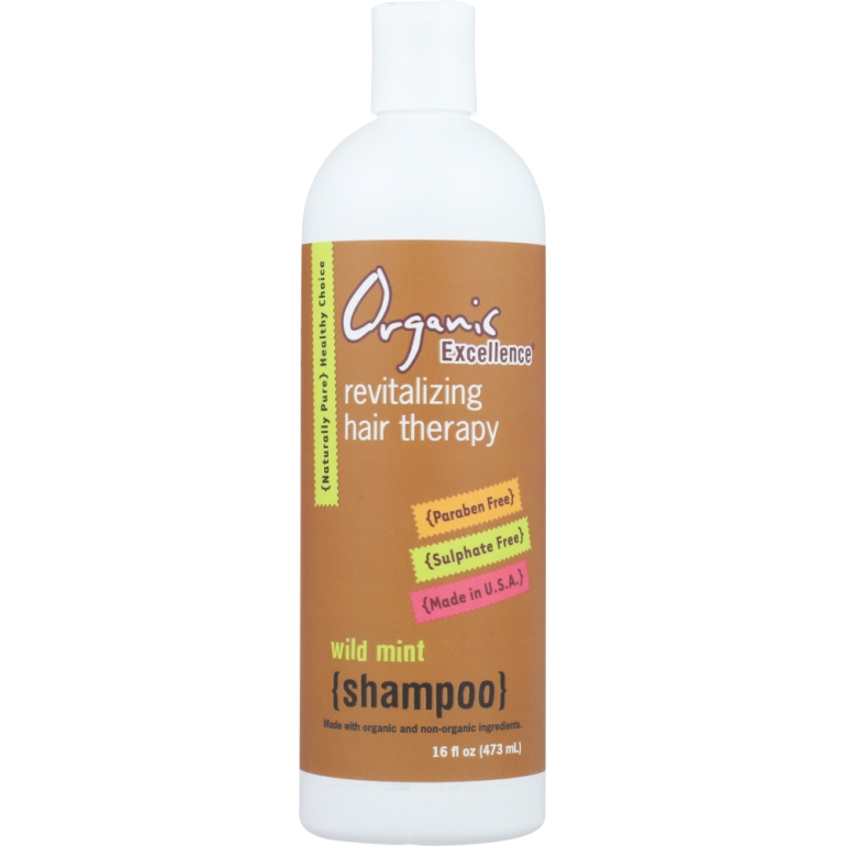 Revitalizing Hair Therapy Wild Mint Shampoo, 16 oz