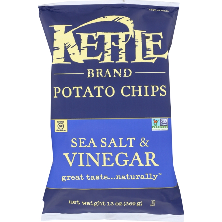 Chip Potato Seas Salt & Vinegar, 13 oz