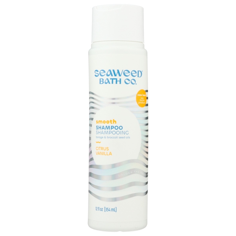 Smooth Shampoo Citrus Vanilla, 12 oz