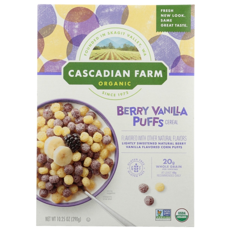 Berry Vanilla Puffs Cereal, 10.25 oz