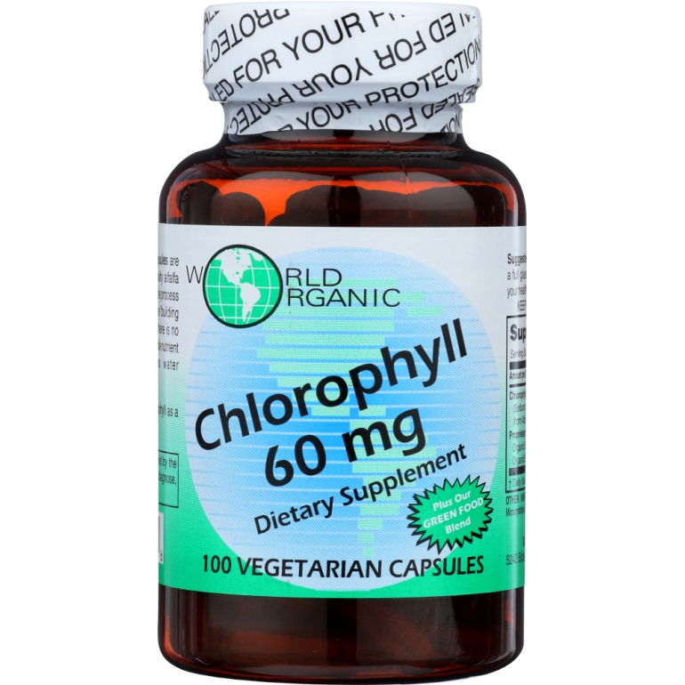 Chlorophyll 60mg, 100 vc