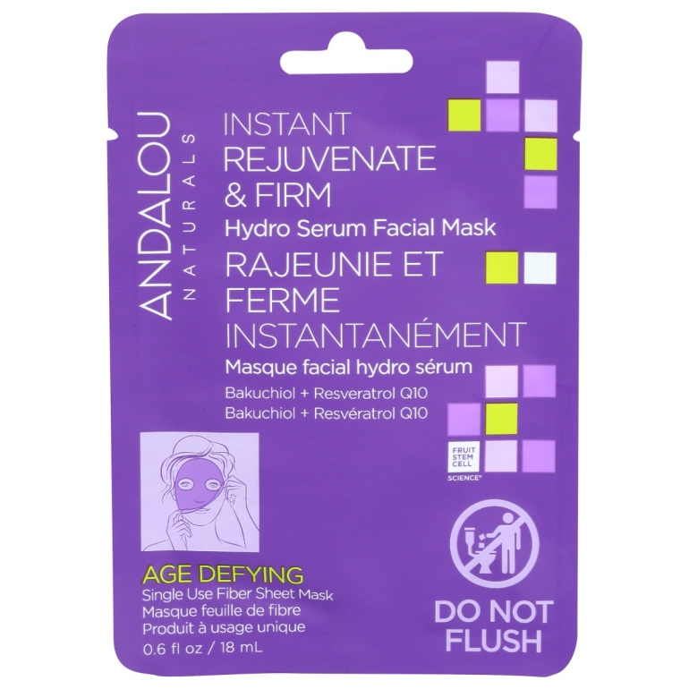 Age Defying Instant Rejuvenate and Firm Sheet Mask, 0.6 fo