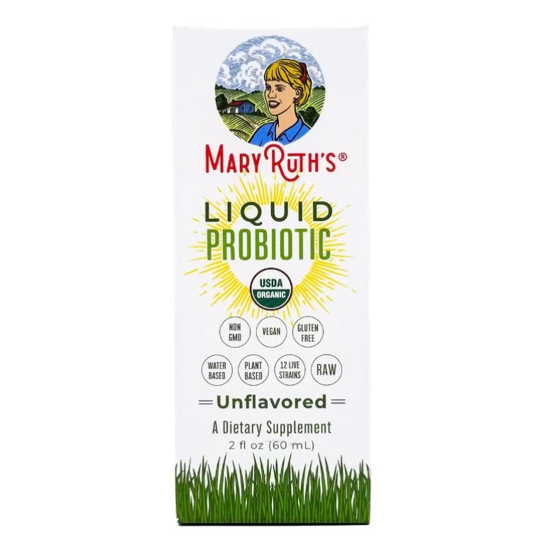 Organic Liquid Probiotic Unflavored, 2 fo