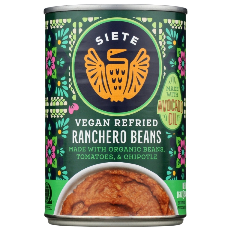 Vegan Refried Ranchero Beans, 16 oz