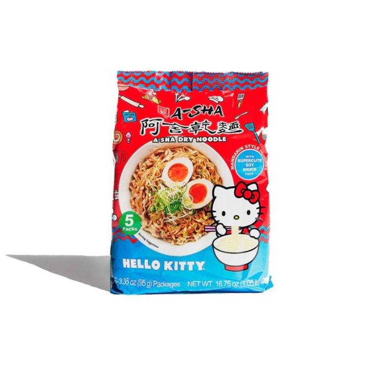 Hello Kitty Mandarin Noodles Supercute Soy Sauce Flavor, 16.75 oz
