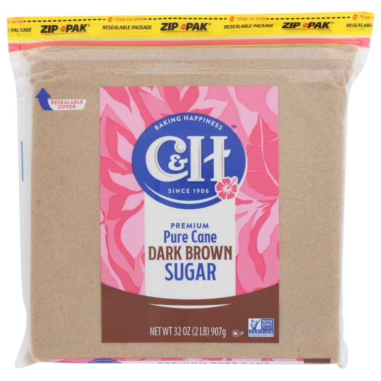 Sugar Drk Brown Pure Cane, 2 LB