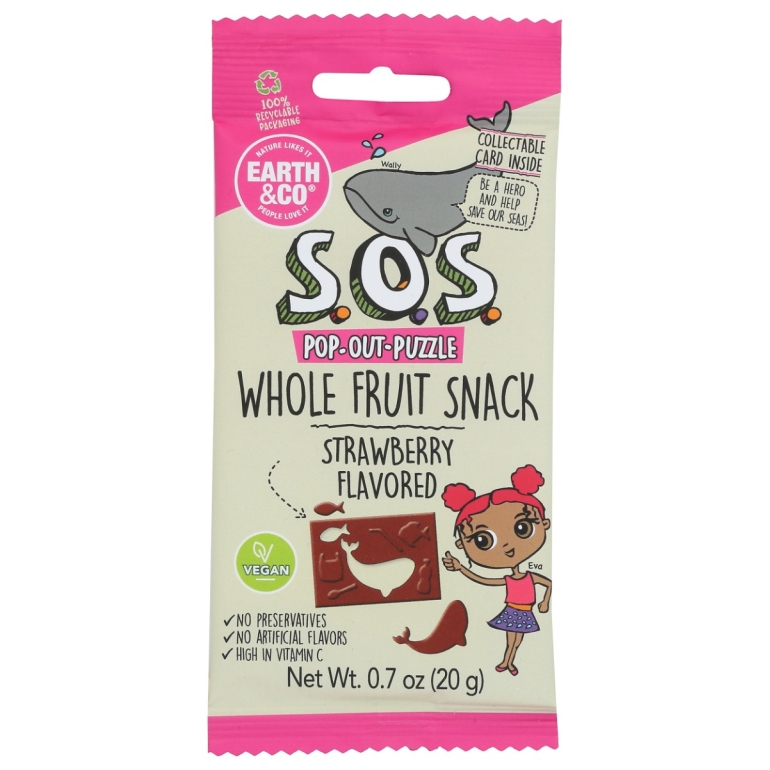 Fruit Snacks Strwbrry, 3.5 OZ