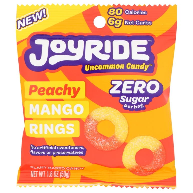 Rings Peachy Mango Zero S, 1.8 OZ