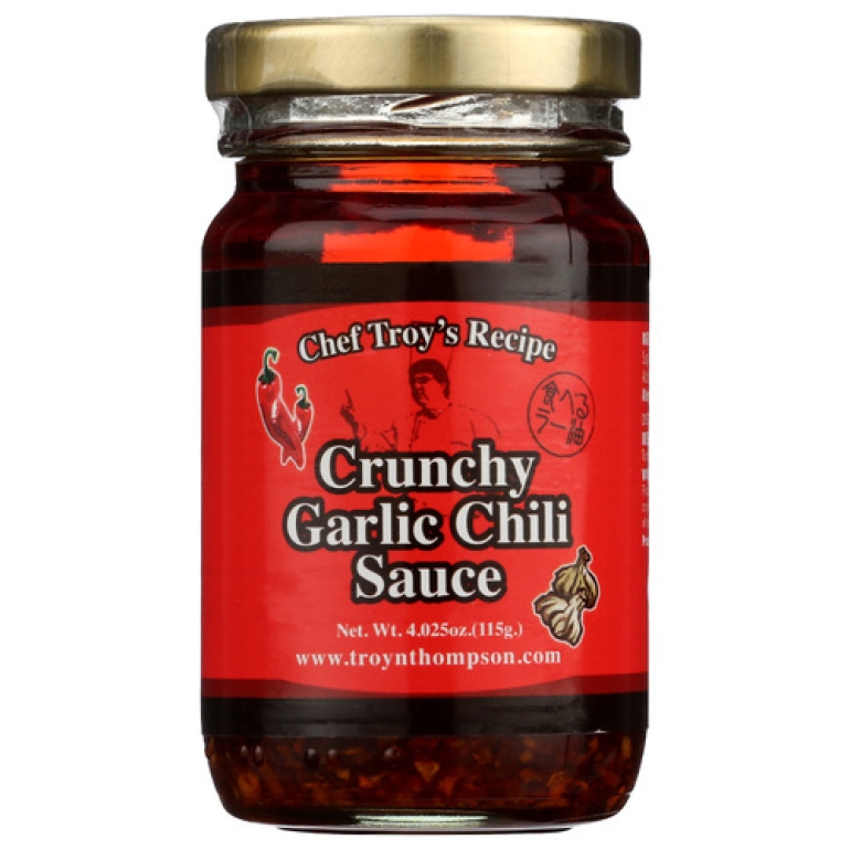 Sauce Crnchy Grlic Chili, 4.025 OZ