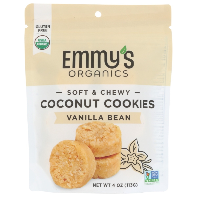 Vanilla Bean Coconut Cookies, 4 oz