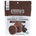 Dark Cacao Coconut Cookies, 4 oz