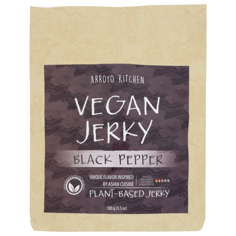 Jerky Plnt Bsd Blk Peppr, 3.5 OZ