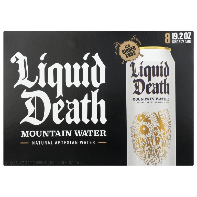 Mountain Water 8Pk, 153.6 fo