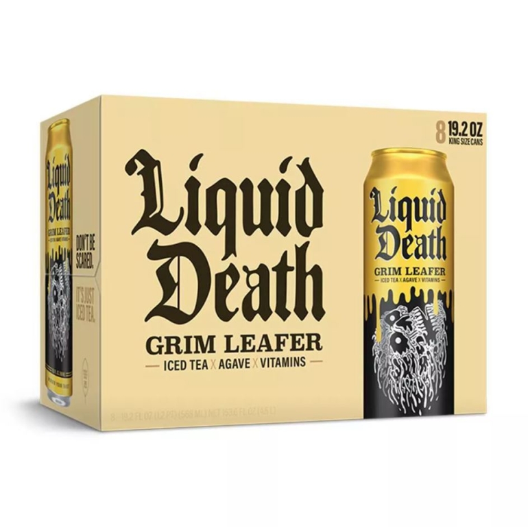 Grim Leafer Iced Tea 8pk, 153.6 fo