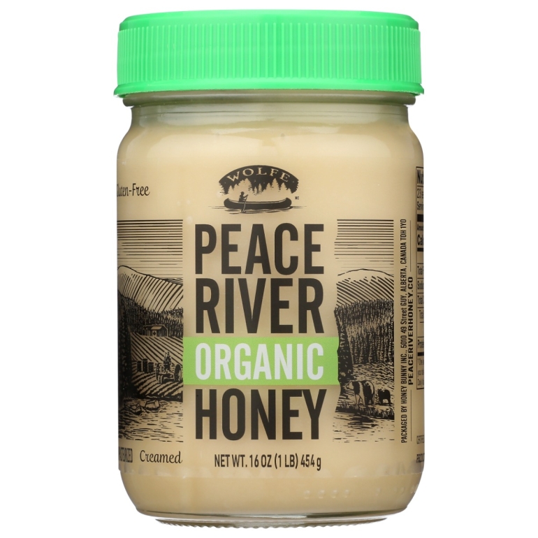 Honey Creamed Organic, 16 OZ