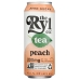 Tea Black Peach Rtd, 16 FO