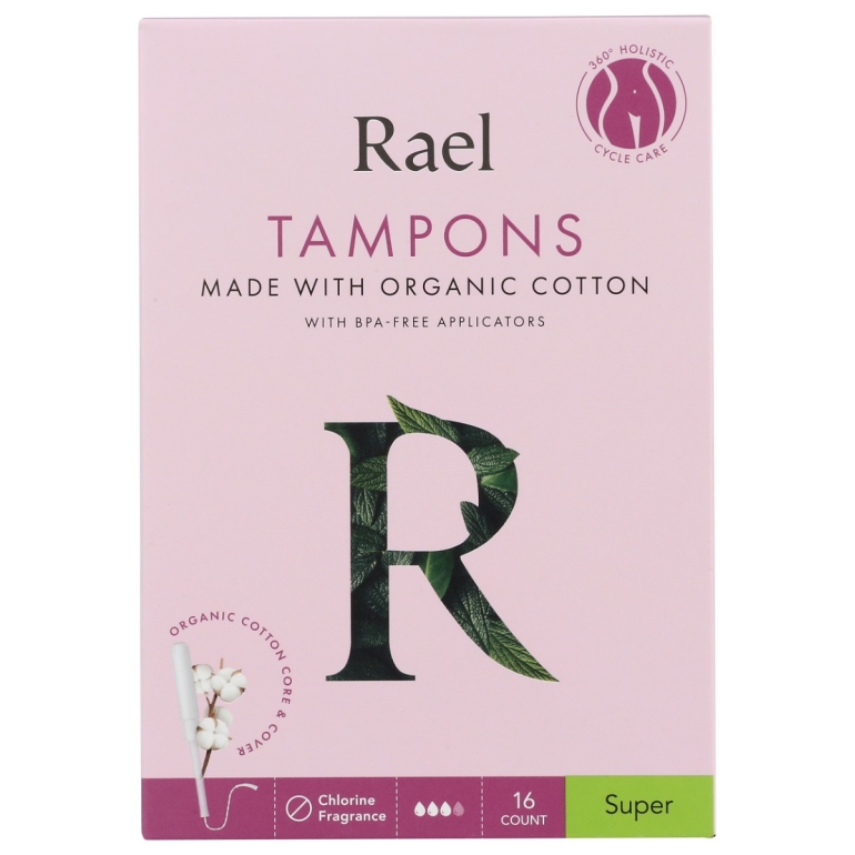 Tampons Cotton Super, 16 ea