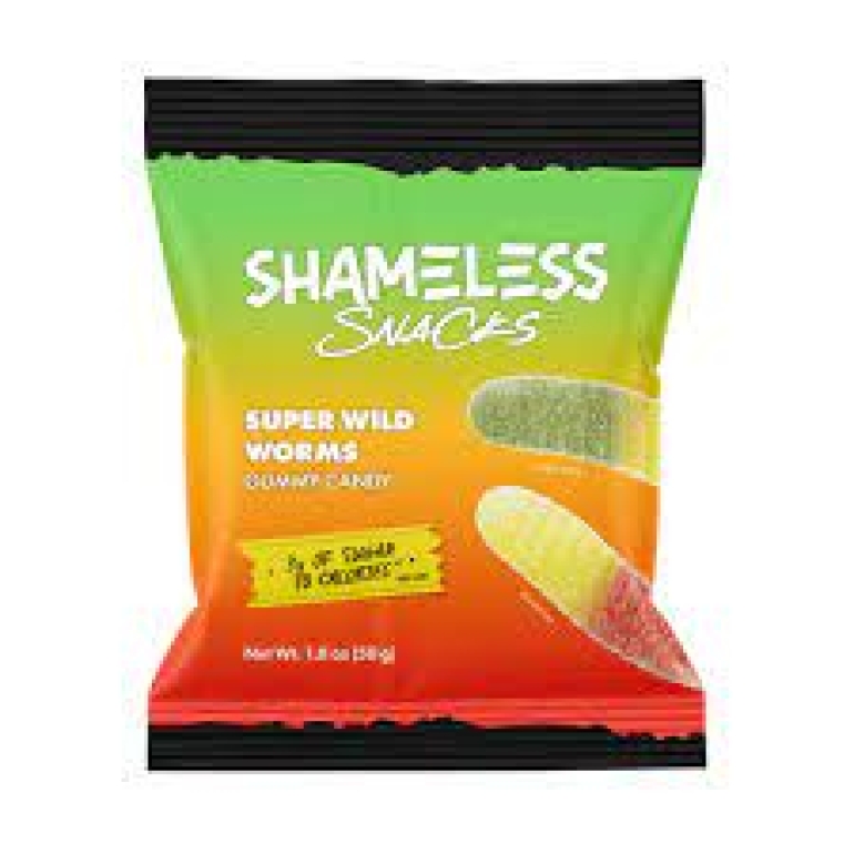 Gummy Super Wild Worms, 1.8 oz