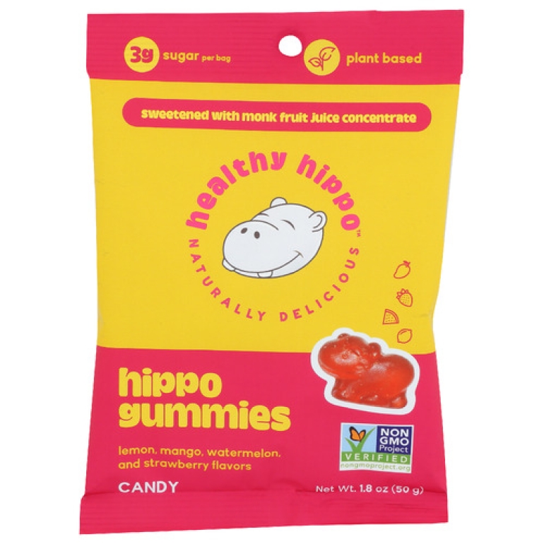 Candy Hippo Gummies, 1.8 OZ