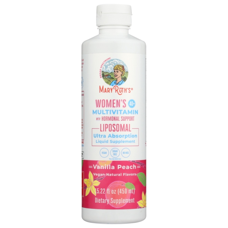 Womens 40Plus Multivitamin Liposomal Vanilla Peach, 15.22 fo