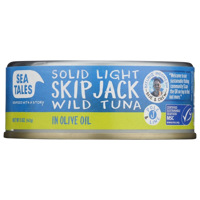 Oil Olive Skipjack Tuna, 5 oz