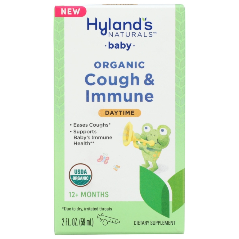 Baby Organic Cough and Immune Daytime, 2 fo